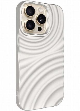 Чехол tpu monowave для apple iphone 13 pro max (6.7") light gray