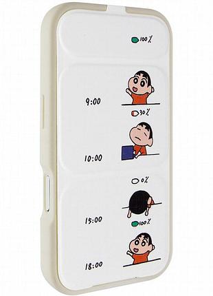 Чехол tpu panel stand для apple iphone 17 pro max (6.9") battery mood