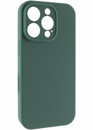 Чехол silk full camera protective (aa) no logo для apple iphone 16 pro max (6.9") зеленый / pine green