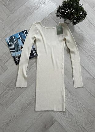 Красиве плаття в рубчик h&m 2