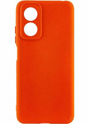 Чехол silicone cover lakshmi full camera (a) для oppo a17 красный / red
