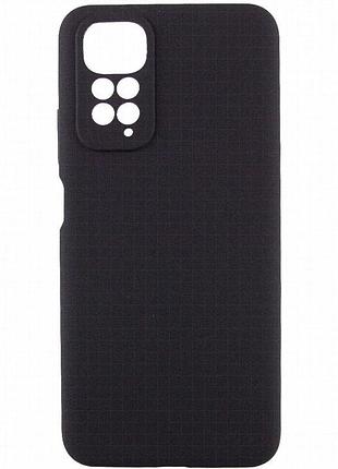 Чехол silicone cover lakshmi full camera (aaa) для xiaomi redmi note 11 (global) / note 11s черный / black