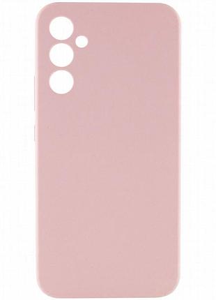 Чехол silicone cover lakshmi full camera (aaa) для samsung galaxy s23 fe розовый / pink sand