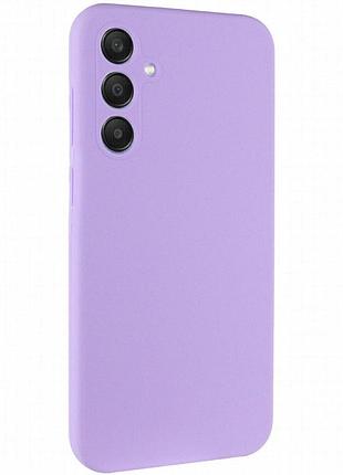 Чехол silicone cover lakshmi full camera (aaa) для samsung galaxy s24 fe сиреневый / dasheen
