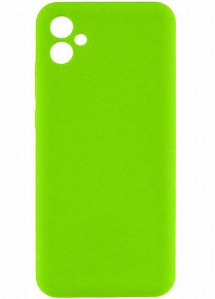 Чехол silicone cover ummi lakshmi full camera (aa) для samsung galaxy a06 салатовый / neon green