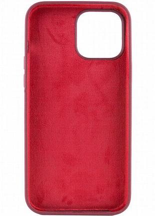 Чехол silk full protective (aa) no logo для apple iphone 13 (6.1") бордовый / plum 2