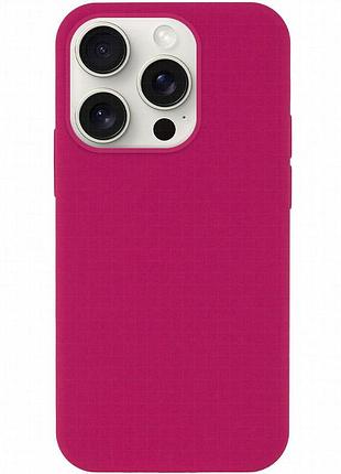 Чехол silk full protective (aa) no logo для apple iphone 15 pro max (6.7") малиновый / dragon fruit