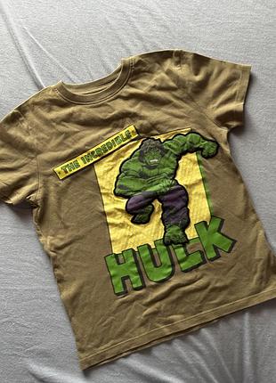 Футболка дитяча the incredible hulk хакі