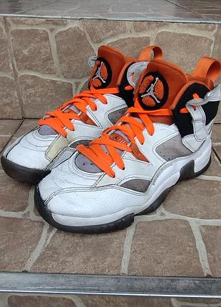 Фирменные женские кроссовки, nike jordan xlv jumpman two trey starfish, 37,5.