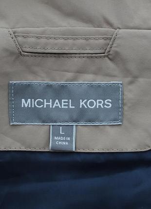 Чудова чоловіча куртка michael kors пісочного кольору 8