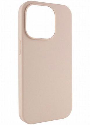 Чехол silk (aa) no logo with magnetic fit для apple iphone 13 pro (6.1") розовый / pink sand