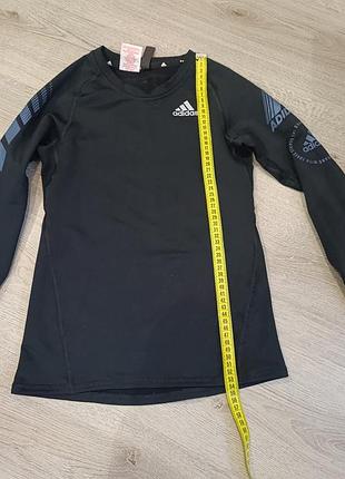 Термобілизна для підлітків adidas термокофта чорна, розмір 152