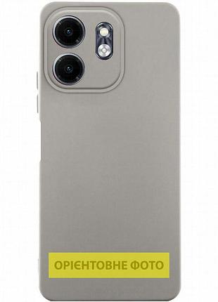 Чехол tpu getman liquid silk full camera для xiaomi poco x3 nfc / poco x3 pro серый / lavender