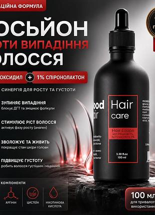 Средство для стимуляции роста волос good hair regenera 100 мл против андрогенетической алопеции для мужчин и женщин