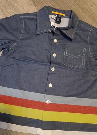 Сорочка на хлопчика 3 роки gap 100% cotton