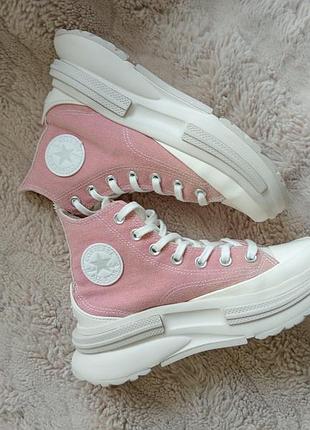 Оригинальные высокие кеды converse run star legacy cx high pink