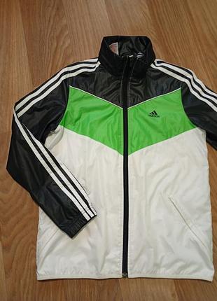 Детская ветровка adidas climaproof рост 164 см. ветровка детская 13-14 лет