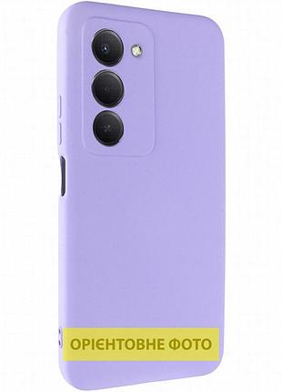 Чехол tpu getman liquid silk full camera для xiaomi redmi 15c (global) / poco c85 (global) сиреневый / light purple