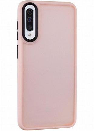 Чехол tpu+pc lyon frosted для samsung galaxy a50 (a505f) / a50s / a30s pink
