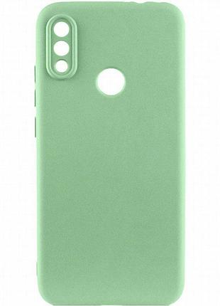 Чехол tpu getman liquid silk full camera для xiaomi redmi note 7 / note 7 pro / note 7s зеленый / pistachio
