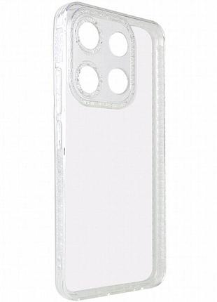 Чехол tpu starfall clear для tecno spark go 2023 прозрачный