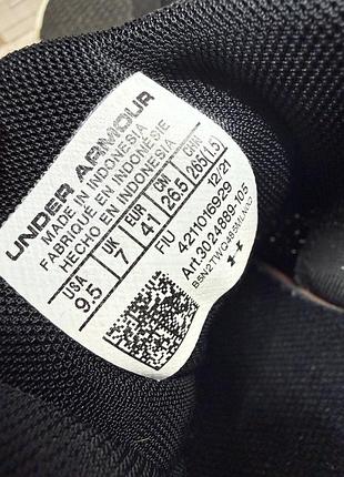 Оригинальные кроссовки under armour 4