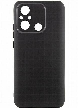 Чехол tpu getman liquid silk full camera для xiaomi redmi 12c черный / black