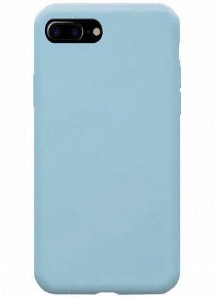 Чехол silk full protective (aa) no logo для apple iphone 7 plus / 8 plus (5.5") бирюзовый / turquoise