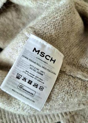 Свитер женский мохер шерсть бренда msch 3