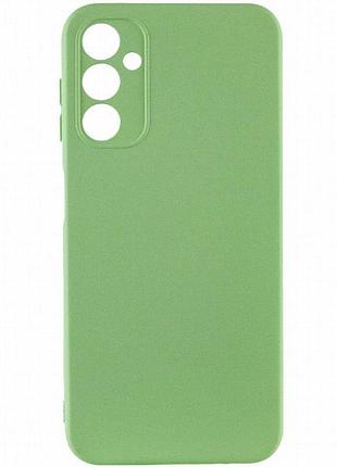 Чехол tpu getman liquid silk full camera для samsung galaxy a26 5g зеленый / pistachio
