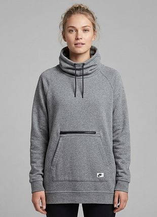 Женский худи / свитшот nike с высоким воротом (l)