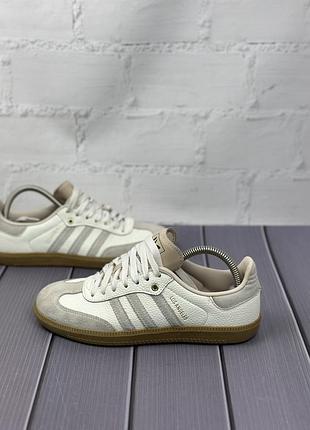 Жіночі шкіряні кросівки adidas samba