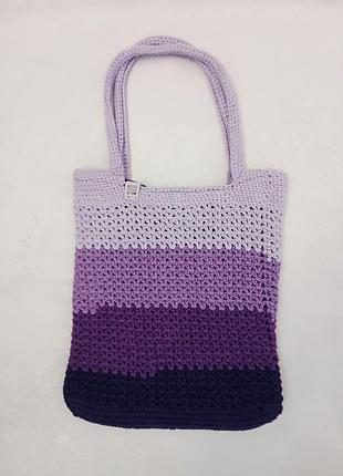 Сумка (авоська) вязаная made with