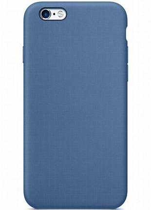 Чехол silk full protective (aa) no logo для apple iphone 6/6s (4.7") синий / blue jay