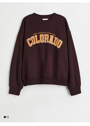 Тёплый свитшот h&m 4