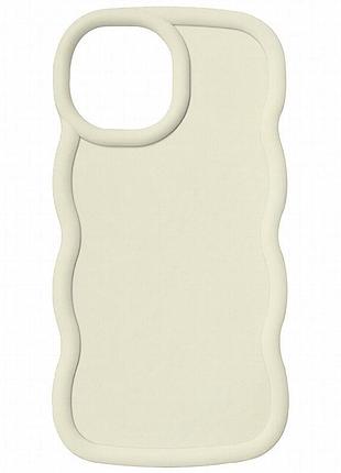 Чехол tpu ripple для apple iphone 14 plus / 15 plus (6.7") antique white