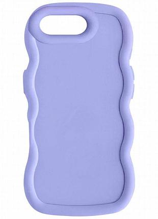 Чехол tpu ripple для apple iphone 6/6s plus / 7 plus / 8 plus (5.5") lilac blue