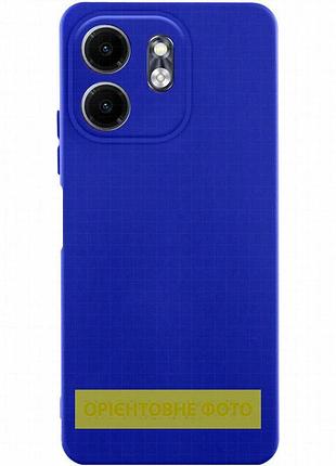 Чехол tpu getman liquid silk full camera для motorola moto g15 4g синий / deep navy