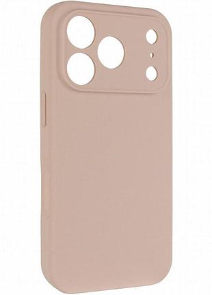 Чехол silk full camera protective (aa) no logo для apple iphone 17 pro max / 18 pro max (6.9") розовый / pink sand