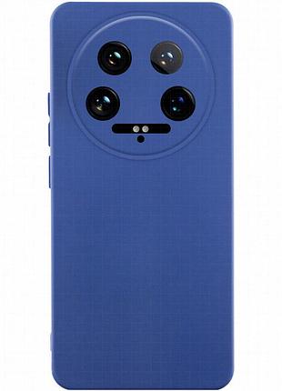 Чехол silicone cover ummi lakshmi full camera (aa) для xiaomi 14 ultra синий / navy blue