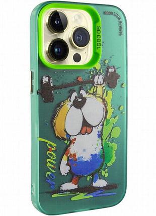 Чехол tpu+pc so cool для apple iphone 15 pro max (6.7") power
