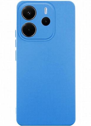 Чехол silicone cover ummi lakshmi full camera (aa) для xiaomi redmi note 14 4g (int. version) голубой / sky blue