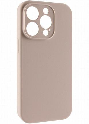 Чехол silk full camera protective (aa) no logo для apple iphone 14 pro max (6.7") серый / lavender