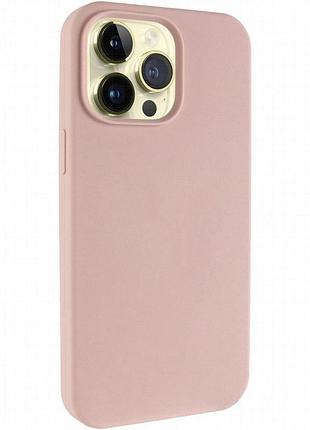 Чехол silk full protective (aa) no logo для apple iphone 15 pro max (6.7") розовый / pink sand