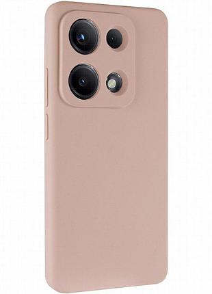 Чехол silicone cover lakshmi full camera (aaa) для xiaomi redmi note 14s розовый / pink sand