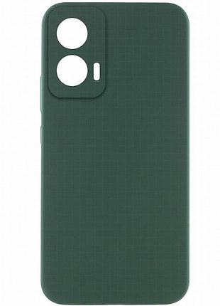 Чехол silicone cover lakshmi full camera (aaa) для motorola edge 60 pro зеленый / cyprus green