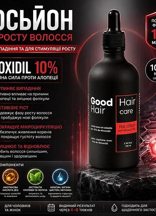 Лосьон good hair 100 мл для борьбы с андрогенетической алопецией и выпадением волос