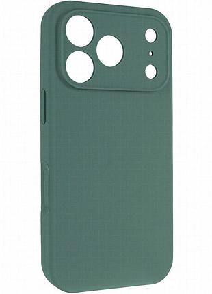 Чехол silk full camera protective (aa) no logo для apple iphone 17 pro max (6.9") зеленый / pine green