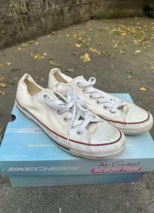 Кеди жіночі converse білі