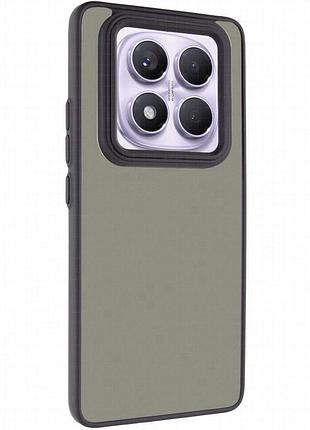 Чехол tpu+pc lyon frosted для xiaomi redmi note 15 4g/5g (eu) black